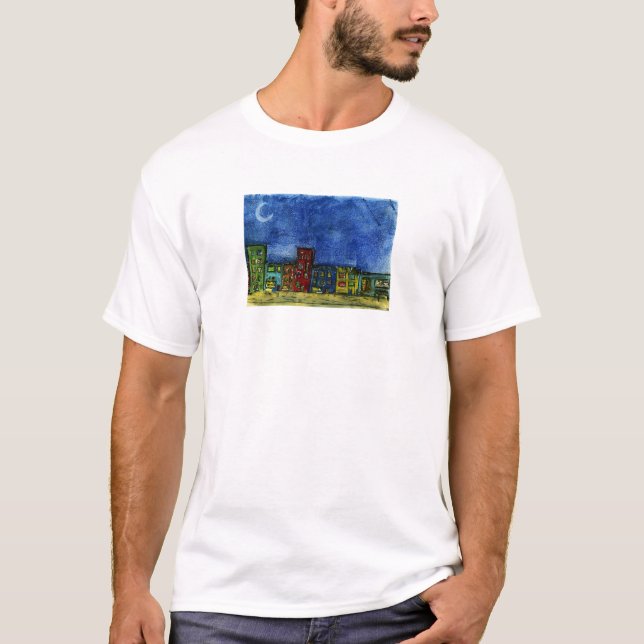 Camiseta Ciudad de la noche (Anverso)