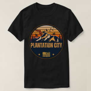 Camiseta Ciudad de la plantación, Florida