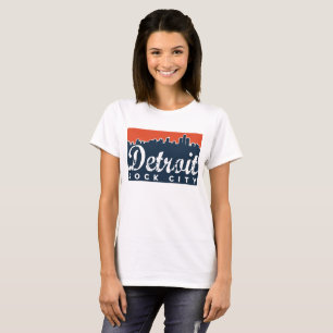 Camiseta Ciudad de la roca de Detroit