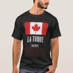 Camiseta Ciudad de La Tuque CANADÁ, recuerdo de bandera can
