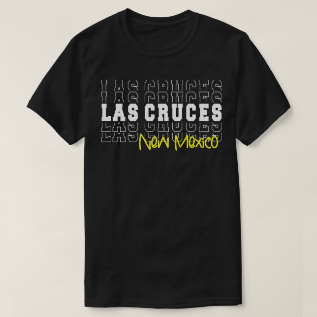 Camiseta Ciudad de Las Cruces Nuevo México Las Cruces NM (Diseño del anverso)