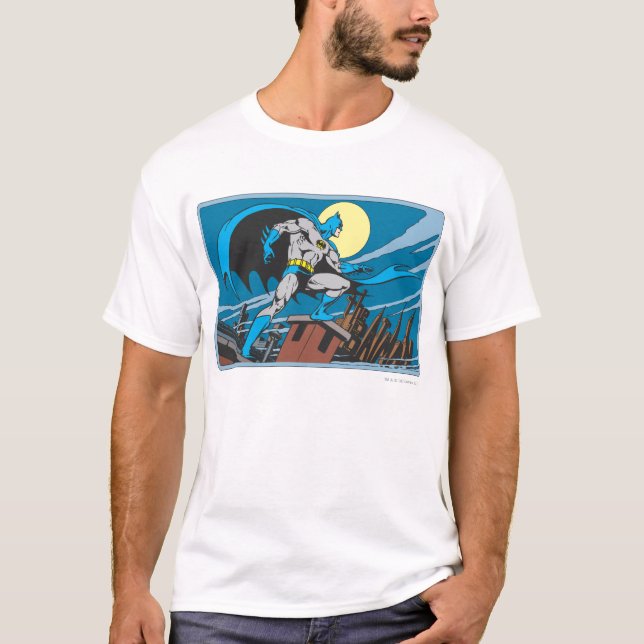 Camiseta Ciudad de las encuestas de Batman (Anverso)