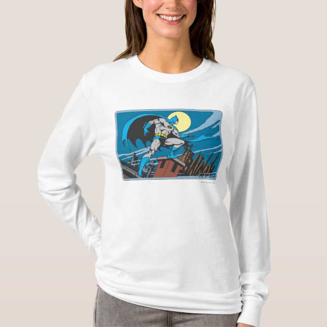 Camiseta Ciudad de las encuestas de Batman (Anverso)