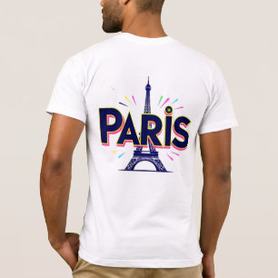 Camiseta Ciudad de las Luces: Audaz Arte de la tipografía d