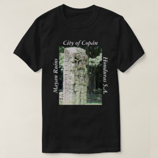 Camiseta Ciudad de las ruinas antiguas de Copan Arqueología
