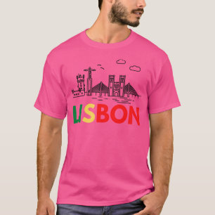 Camiseta Ciudad de Lisboa (Portugal)