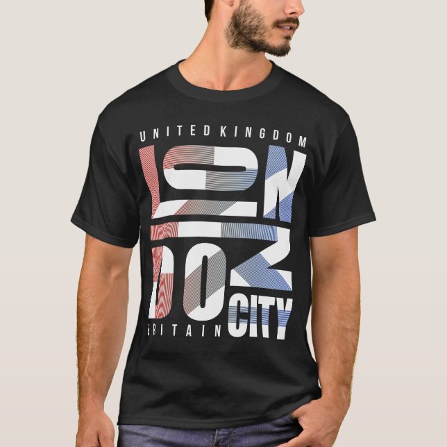 Camiseta Ciudad de Londres - Reino Unido (Anverso)