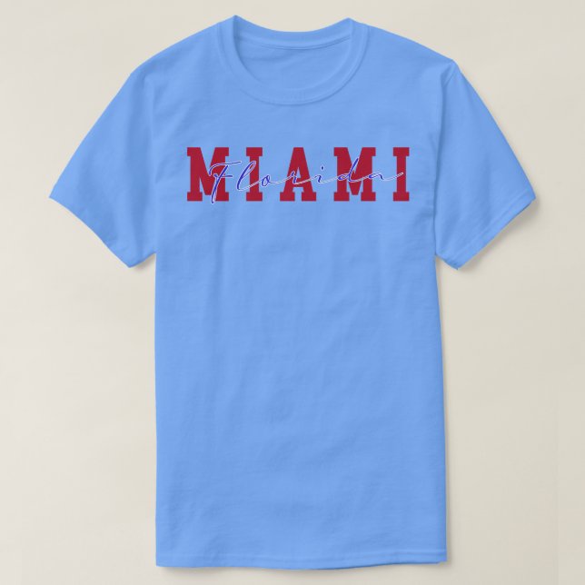 Camiseta Ciudad de Miami (Diseño del anverso)