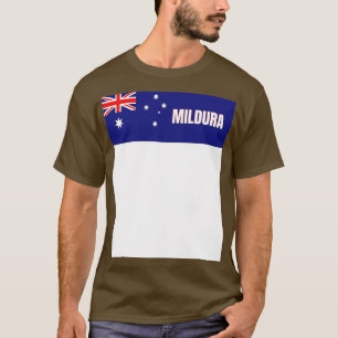 Camiseta Ciudad de Mildura con bandera australiana