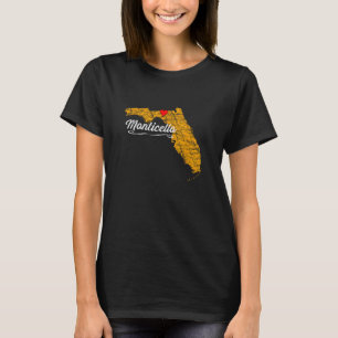 Camiseta Ciudad de MONTICELLO FLORIDA - FL Merch Souvenir -