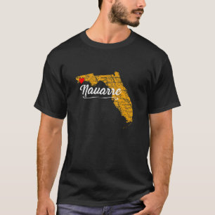 Camiseta Ciudad de NAVARRE - souvenir de Merch FLORIDA - Gr