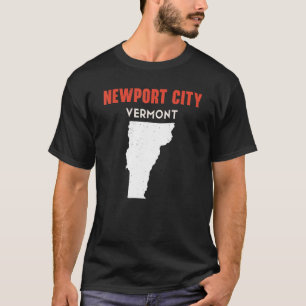 Camiseta Ciudad de Newport Vermont Estados Unidos Estados U