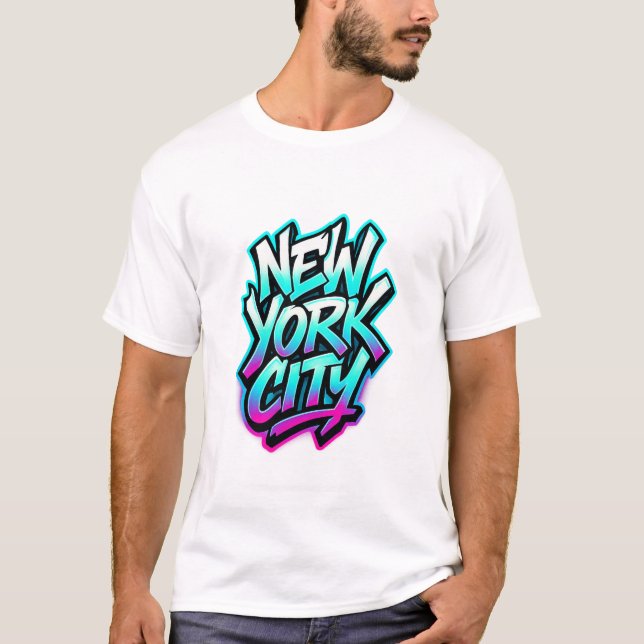 Camiseta Ciudad de Nueva York (Anverso)