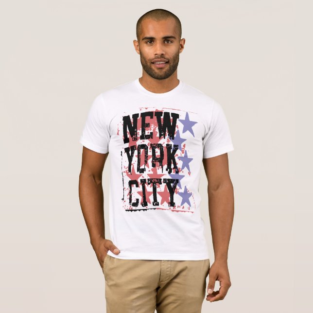 Camiseta Ciudad de Nueva York (Anverso completo)