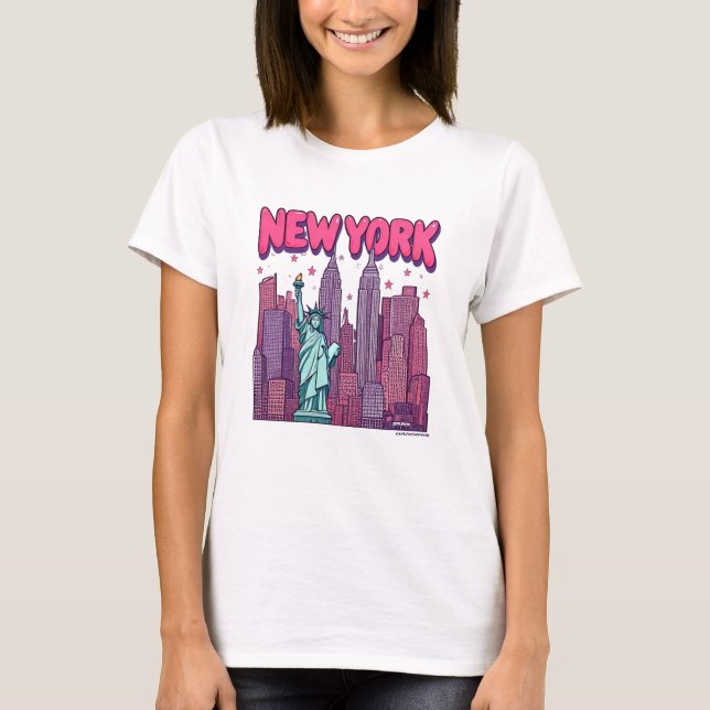 Camiseta ciudad de nueva york (Anverso)