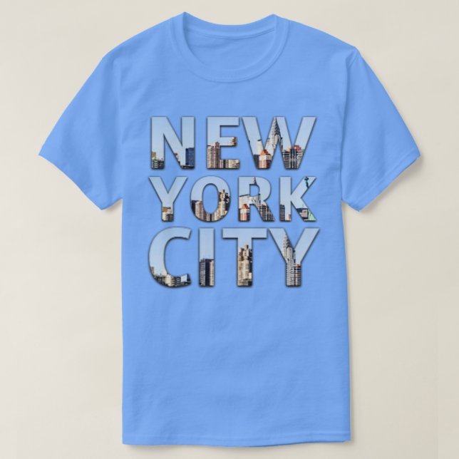 Camiseta Ciudad de Nueva York (Diseño del anverso)