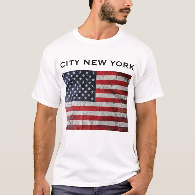 CAMISETA CIUDAD DE NUEVA YORK - (Anverso)
