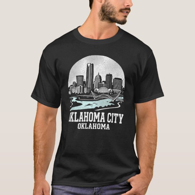 Camiseta Ciudad de Oklahoma OKC (Anverso)