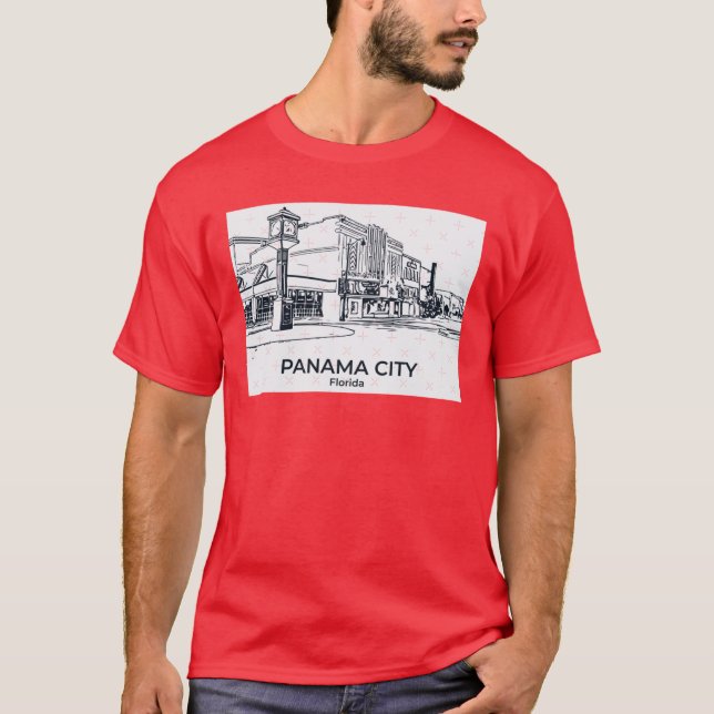 Camiseta Ciudad de Panamá Florida (Anverso)