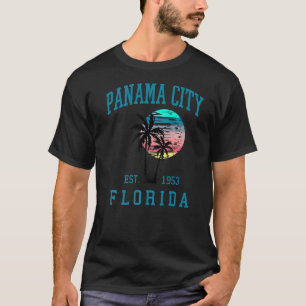 Camiseta Ciudad de Panamá Florida Spring Vacations Beach Pa