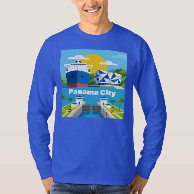 Camiseta Ciudad de Panamá Panamá (Anverso)
