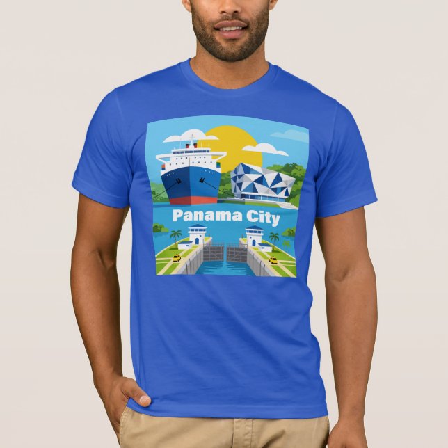 Camiseta Ciudad de Panamá Panamá (Anverso)