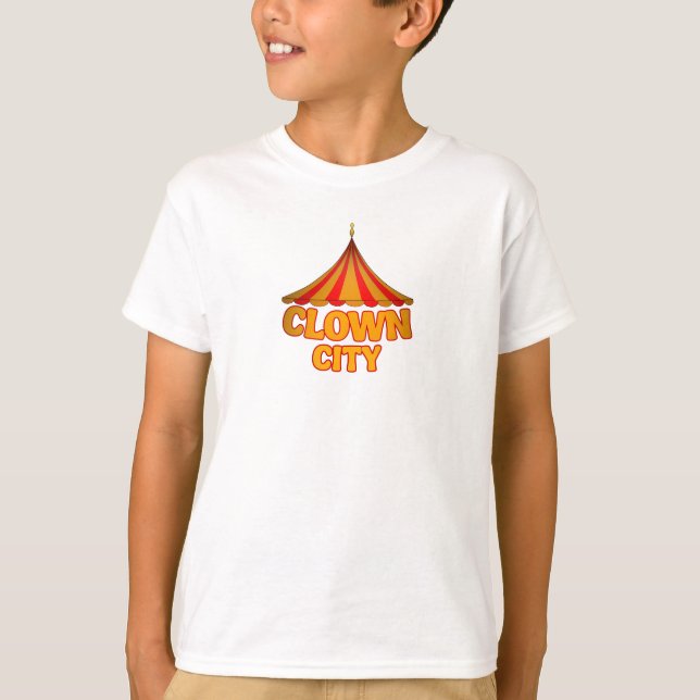 Camiseta Ciudad de Payasos (Anverso)