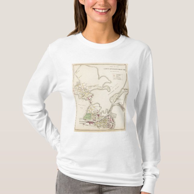 Camiseta Ciudad de Portsmouth 2 (Anverso)
