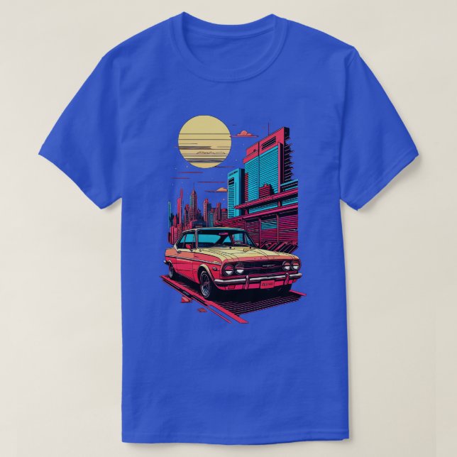 Camiseta Ciudad de Retro (Diseño del anverso)