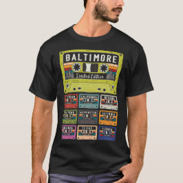 Camiseta Ciudad de Retro Baltimore