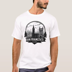 Camiseta Ciudad de San Francisco California EE. UU.