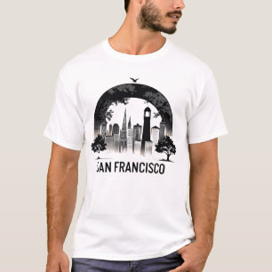 Camiseta Ciudad de San Francisco California EE. UU.