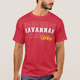 Camiseta Ciudad de Savannah Georgia Savannah GA