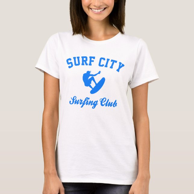 Camiseta Ciudad de surf (Anverso)
