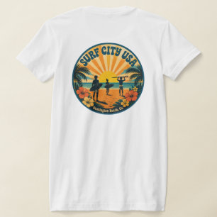 Camiseta CIUDAD DE SURF USA (Retro años 70)