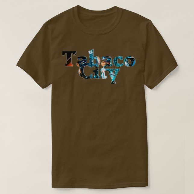 Camiseta Ciudad de Tabaco (Diseño del anverso)
