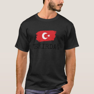 Camiseta Ciudad de Tekirdag Turquía de vacaciones ciudad de