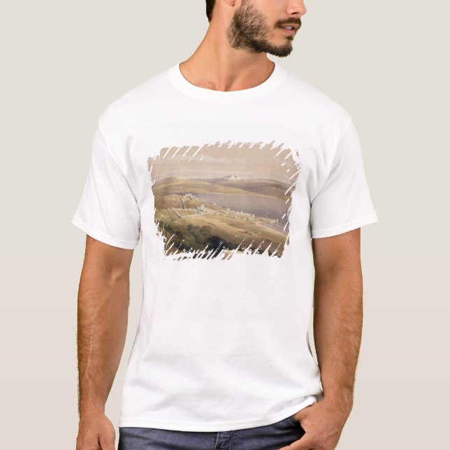 Camiseta Ciudad de Tiberíades en el mar de Galilea (Anverso)