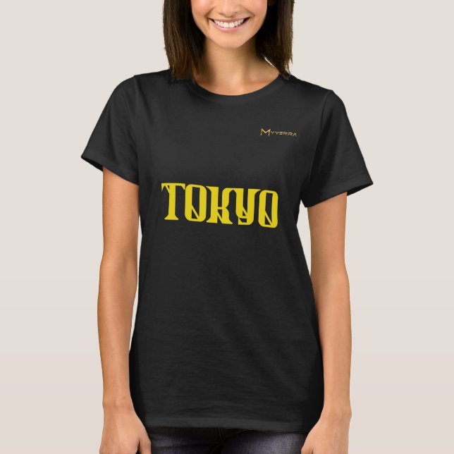 Camiseta Ciudad de Tokio  (Anverso)