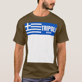 Camiseta Ciudad de Trípoli con bandera griega