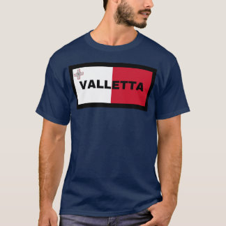 Camiseta Ciudad de Valletta en amigos de la bandera maltesa