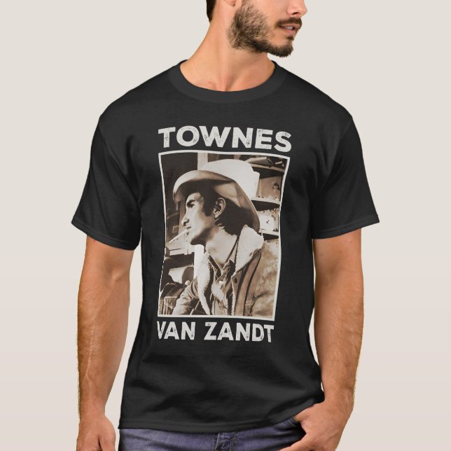 Camiseta Ciudad de Van Zandt Fan Art (Anverso)