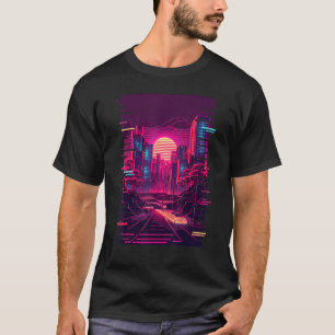Camiseta Ciudad de vaporolas japonesa Tokio área de turismo