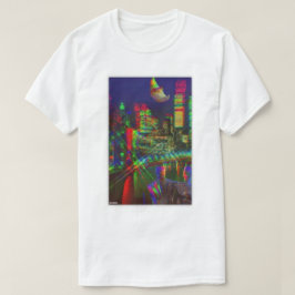 Camiseta Ciudad de Vaporwave