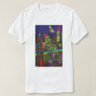 Camiseta Ciudad de Vaporwave