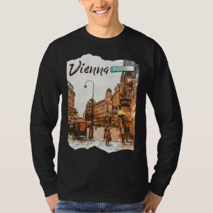 Camiseta Ciudad de Viena Austria Wien Viena