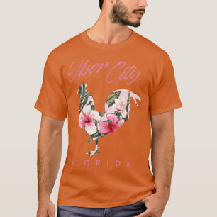 Camiseta Ciudad de Ybor Tampa Florida Tumba de flores de po