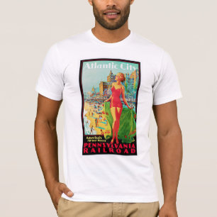 Camiseta Ciudad del Atlántico: centro vacacional de todo el