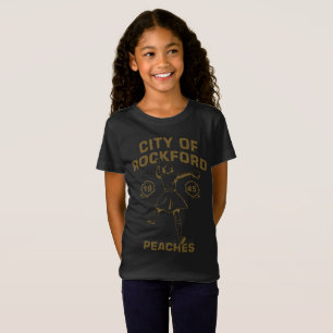 Camiseta Ciudad del béisbol de la feminista de los
