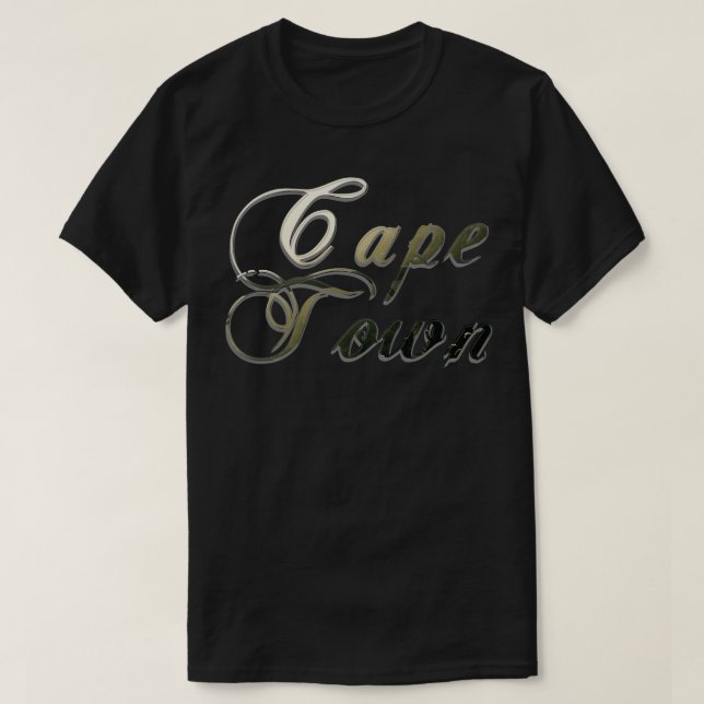 Camiseta Ciudad del Cabo (Diseño del anverso)